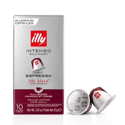 Capsule Intenso – Compatible Nespresso® – 10 Capsules – ILLY