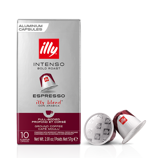 Capsule Intenso – Compatible Nespresso® – 10 Capsules – ILLY