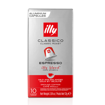 Capsule Classico – Compatible Nespresso® – 10 Capsules – ILLY