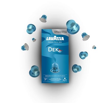 Capsule Dek décaféiné – Compatible Nespresso® – 10 Capsules – LAVAZZA