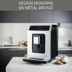 Machine Espresso Automatique Evidence Avec Pot À Lait Inox EA890810 - KRUPS