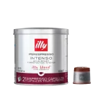 Capsule Iperespresso Intenso Force 10 – 21 Capsules – Boite métal- Caffè ILLY