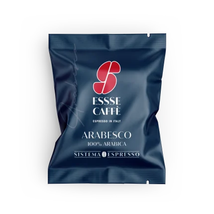 20 Capsules Sistema Espresso ARABESCO 100% Arabica - ESSSE CAFFE