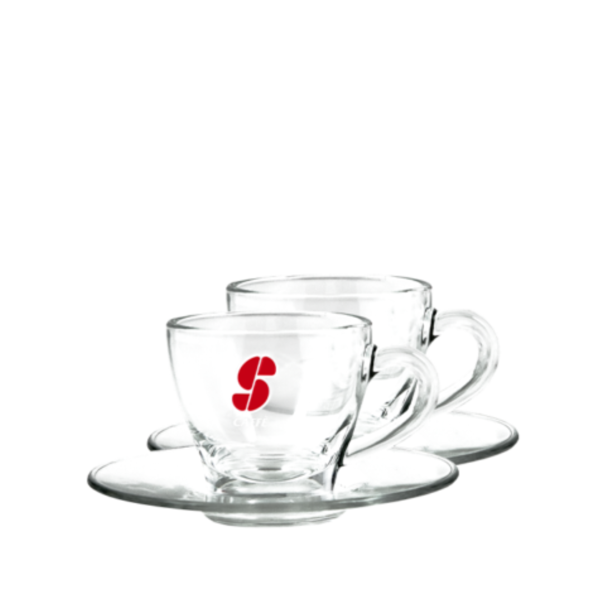 4 Tasses Expresso Cup transparent Smull - ESSSE CAFFÉ 4 Tasses Expresso Cup transparent Smull - ESSSE CAFFÉ